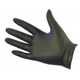 Black Nitrile Gloves