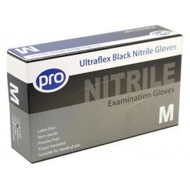 Black Nitrile Gloves